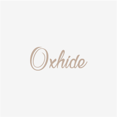 Oxhide Leather Bracelet - 3 Gold Rectangles Black