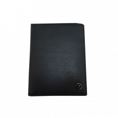 Passport Wallet Leather - High Quality Leather Passport Holder - Passport Cover Leather - Leather Passport Case - Passport Pouch - Oxhide J0024 - BLACK