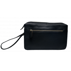 Leather clutch for Men - Leather Bag -Travel Bag-Toliet bag- Wristlet for Men - OX51