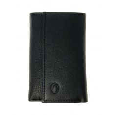 Key Wallet Coin Pouch - Leather Key Pouch - Leather Coin Pouch - Leather Coin Case - Oxhide JG4299 Black