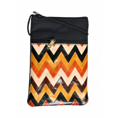 Sling Bag Canvas Black - Canvas Bag Women - Canvas Leather Bag - Cross body Bag Women - 5706 Black