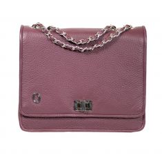 Crossbody Leather Sling Bag for Women - New Style Leather Handbag - Trendy Sling Bag for Girls - OX47 PRUNE