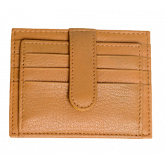 Leather Card Holder - Leather cardholder - Leather Card Case - Leather Card Pouch - Card Sleeve - Oxhide AS4 BROWN