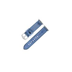 Leather Apple watch strap Blue 38,40,41/42,44,45 mm - OXHIDE