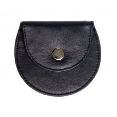 Oxhide Leather Coin Pouch-CP02-BLK