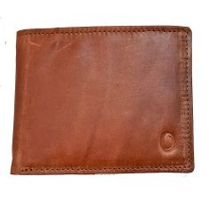 Wallet Men Slim - Bifold Thin Wallet - Full Grain Leather Wallet - TAN Wallet - ER01 TAN Oxhide