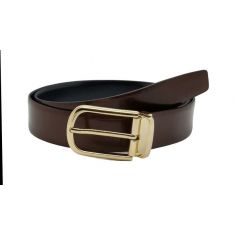Formal Belt Men - Real Leather - Business / Office wear belt - Brown - S32