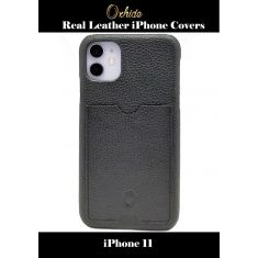 iPhone Leather Case - iPhone Cover for 11 Pro - iPhone 11 Cover with Card Holder - Oxhide