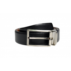 Leather Belt Men - Genuine Leather Belt - Formal Belt Men - Belt for Business Pant for Men - Reversible Leather Belt - Black Leather Belt - Leather Belt - Oxhide R4-Gallan