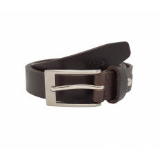 Casual Leather Belt Men - Full Grain Leather Belt - Leather Belt Men For Jean - 30 mm Brown Leather Belt - BLC21 Oxhide Brown