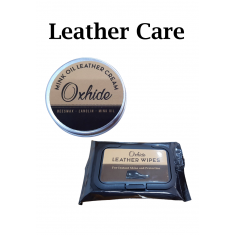 Leather Cleaner & Conditioner Wipes and polish
