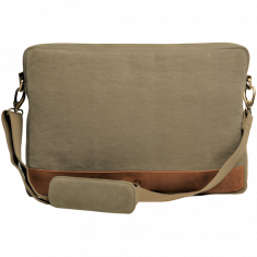 Canvas leather Laptop Bag for Men - Canvas Laptop Bag Men - Messenger Bag for Men - Men's Handbag Casual Leather - Oxhide J0042