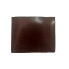 Men leather wallet -Slim wallet - Full Grain Leather designer Wallet- Designer wallet Brown Wallet - DW4 Fabric Oxhide