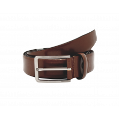 Real Leather Brown Formal Belt for Men