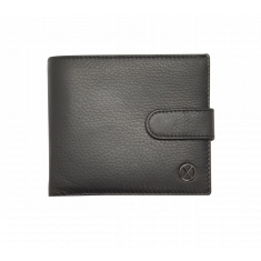 Oxhide Leather Wallet with Coin Pouch and Zip Pocket - Oxhide J0009WL